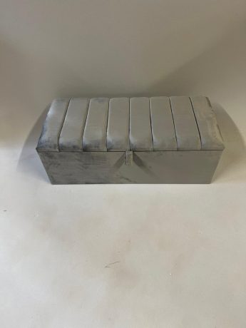 Panel style ottoman storage box - Image 2