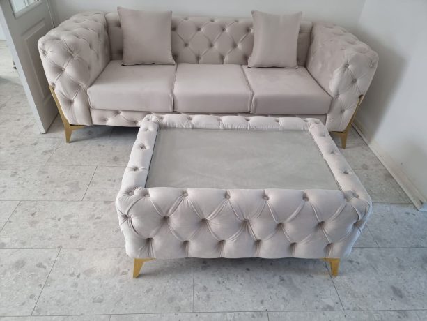 Glass Top Coffee Table