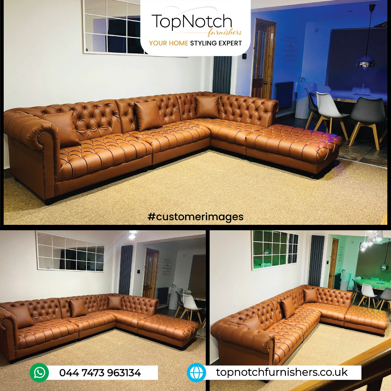 Klaussner Corner Sofa