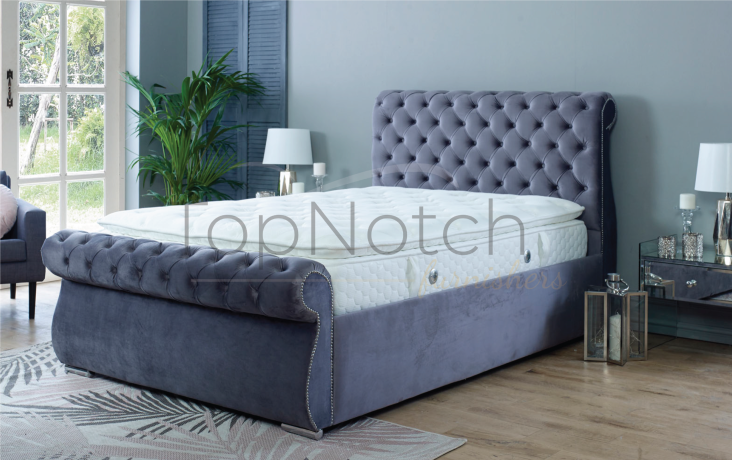 Sworn Sleigh Bed - Image 2