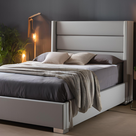 Brixton Wingback Bed - Image 2