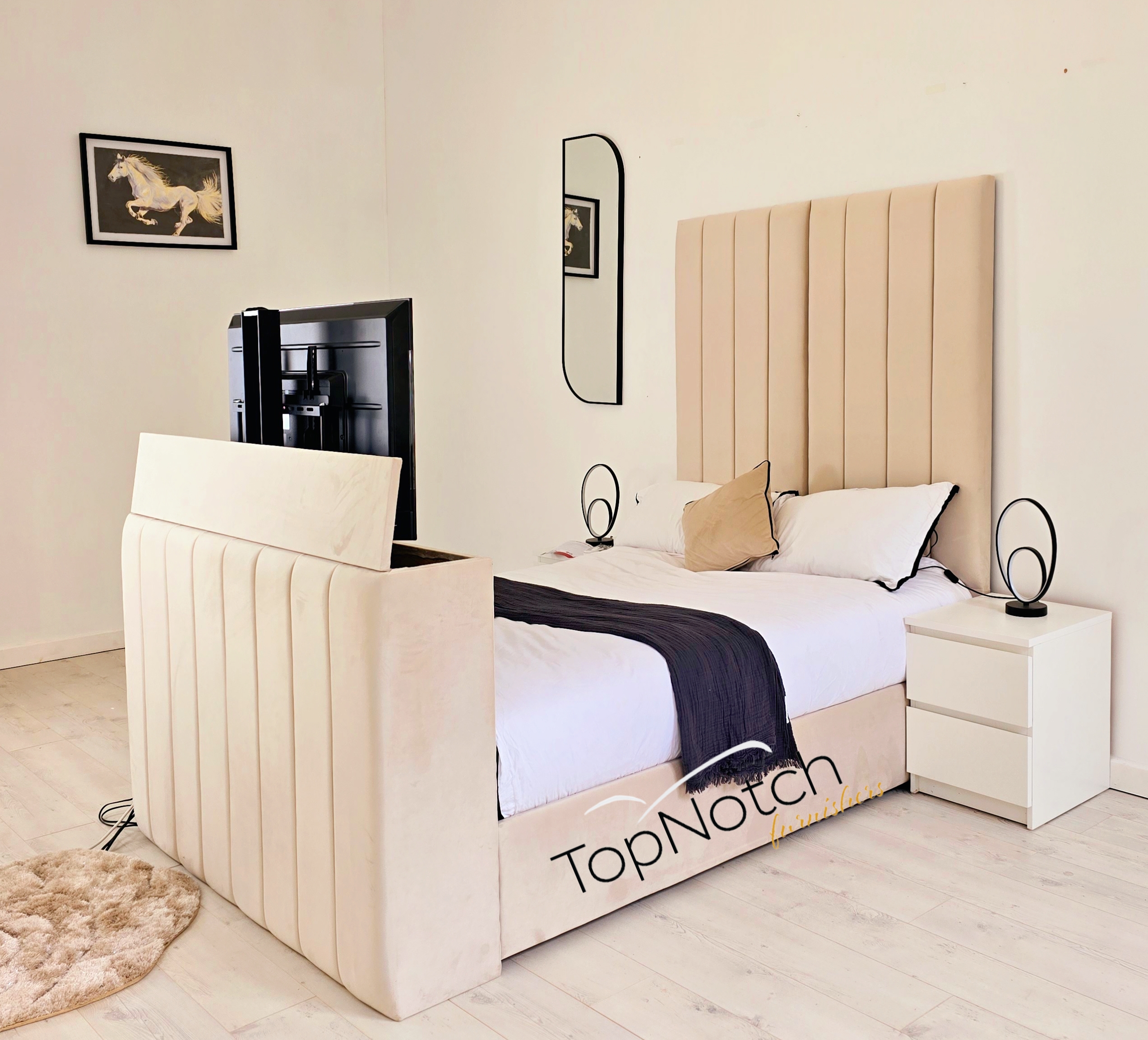 Horizon TV Bed With Storage