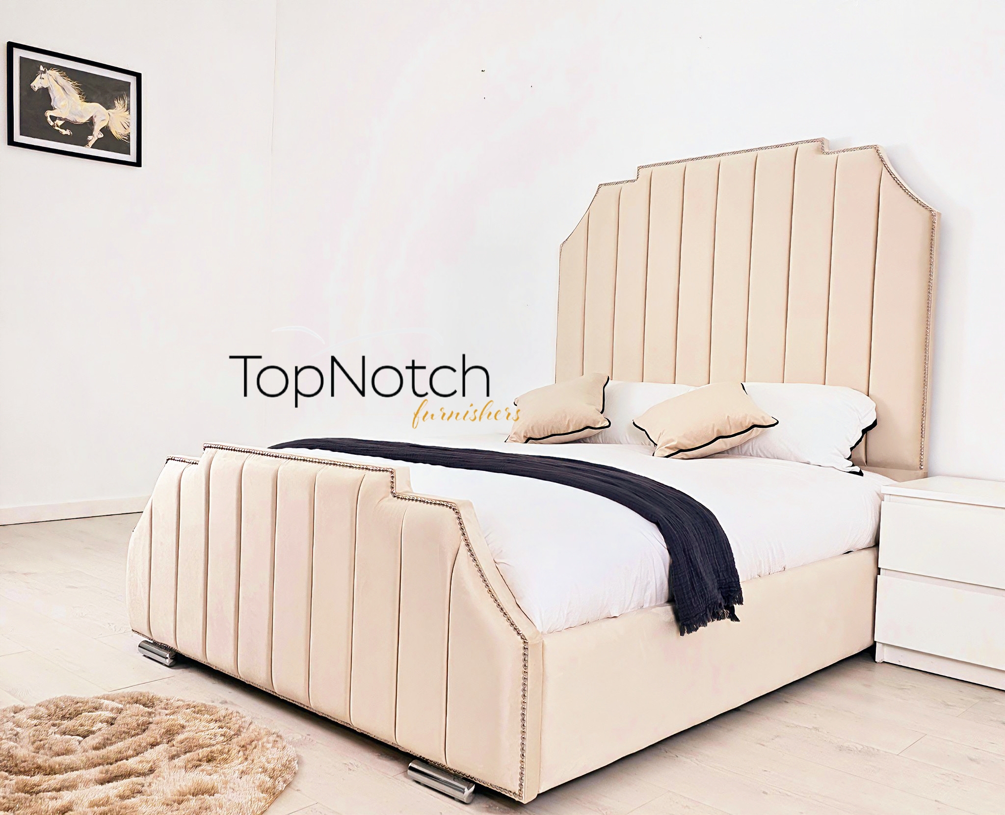 Juliana Panel Bed With Bed Storage